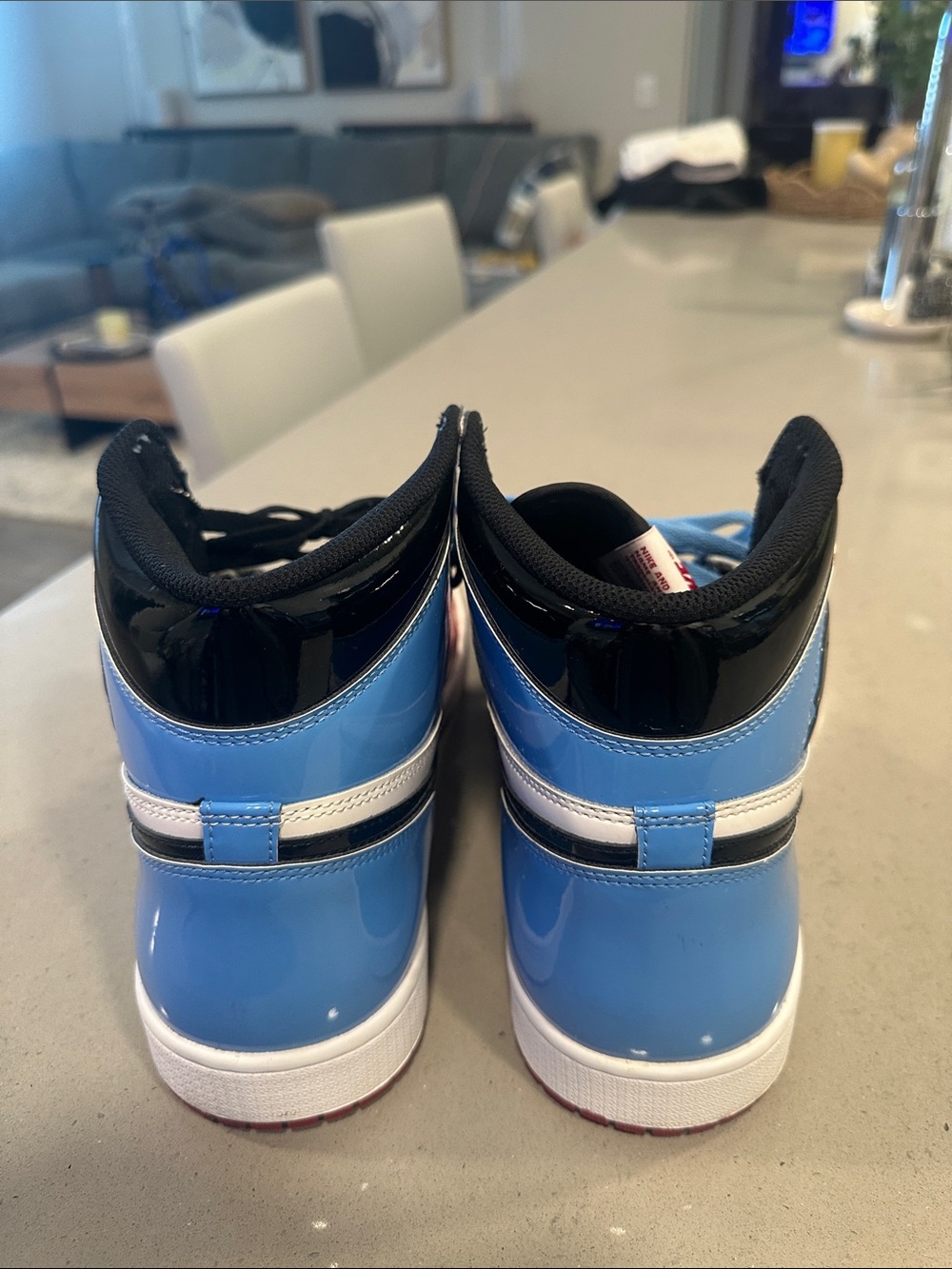 Nike “Fear of God” Air Jordan 1 High Top Sneakers - Picture 5 of 6